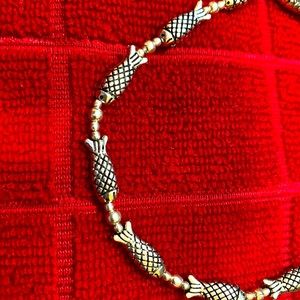 Fishy ankle bracelet